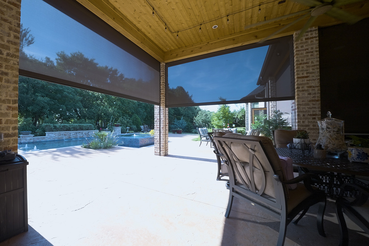 exterior roller shades